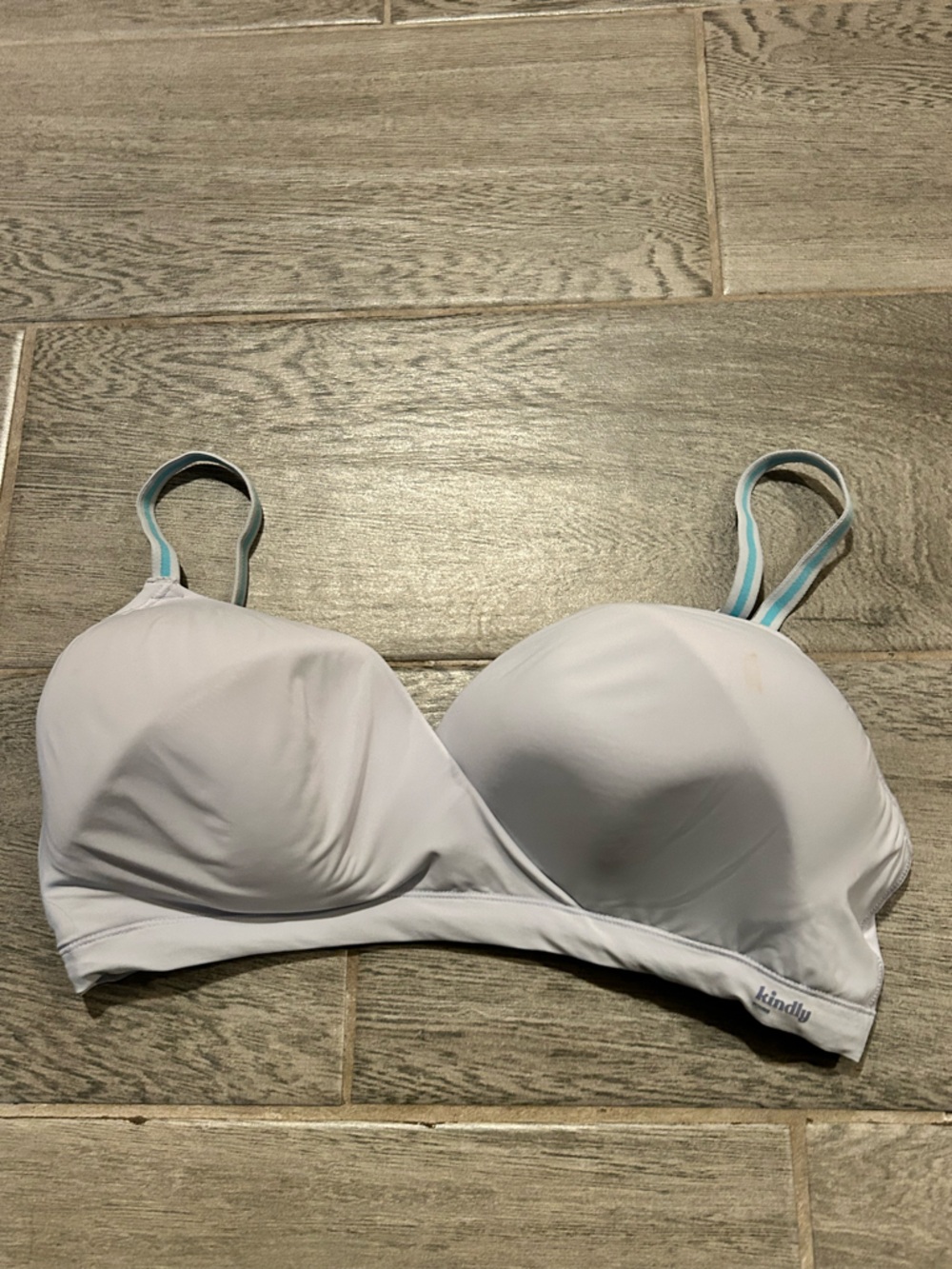 Kindly Yours White Padded Bra with adjustable Straps - size XL